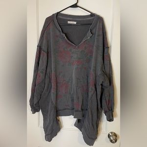 Cozy Free People Sweatshirt - long